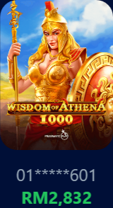 Wisdom of Athena 1000 Slot - menang29a